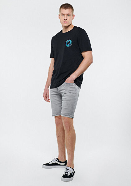 Mavi Erkek Şort, Bermuda, Kapri