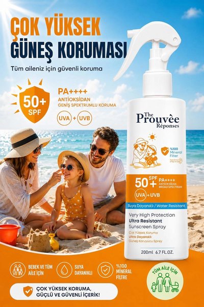The Prouvee Reponses Bebek Güneş Kremi