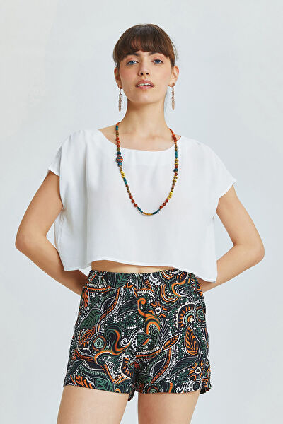 Clandestino Kadın Şort, Bermuda, Kapri