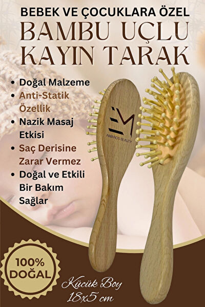Amanos Beauty Fırça Tarak