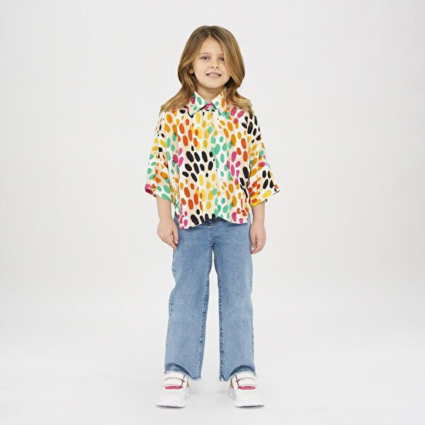 Panço Kız Çocuk Gömlek