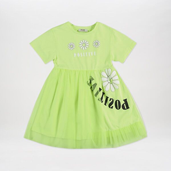 Panço Kız Çocuk Elbise