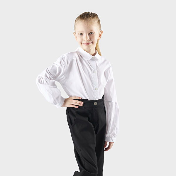 Panço Kız Çocuk Gömlek