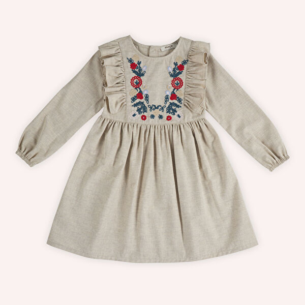 Panço Kız Çocuk Elbise