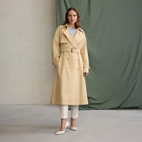 SARAR WOMAN Kadın Trençkot, Yağmurluk