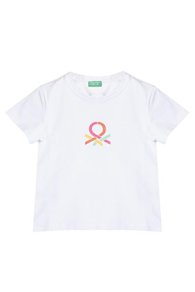 United Colors Of Benetton Kız Çocuk Tişört