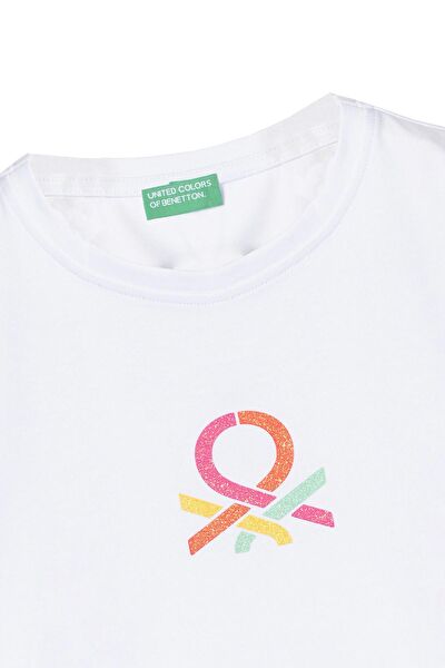United Colors Of Benetton Kız Çocuk Tişört