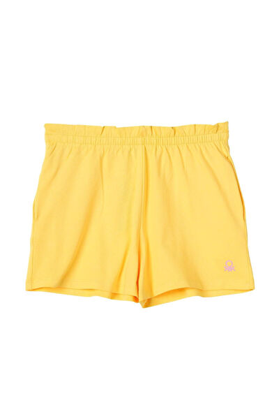 Benetton Kız Çocuk Şort, Bermuda, Kapri