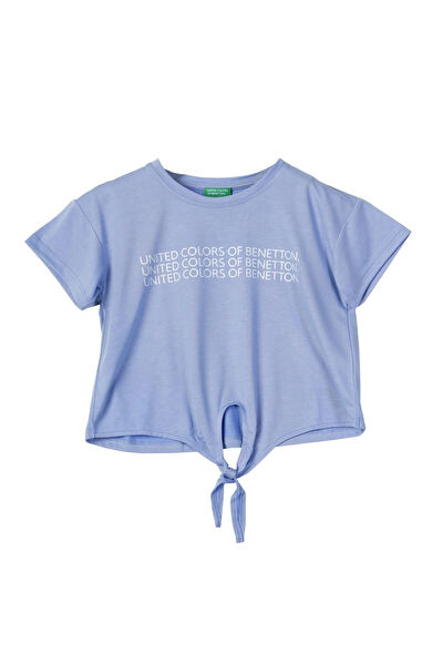 Benetton Kız Çocuk Tişört