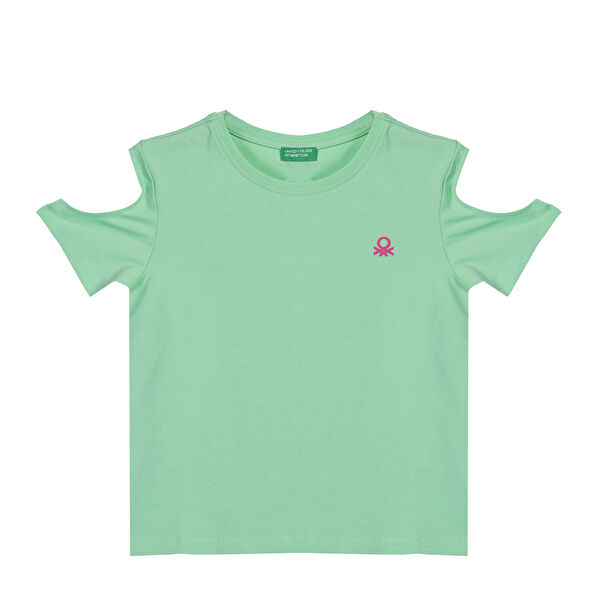 Benetton Kız Çocuk Tişört