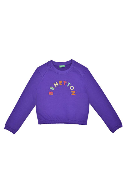 Benetton Kız Çocuk Sweatshirt