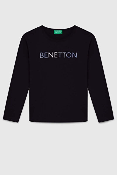 Benetton Kız Çocuk Tişört