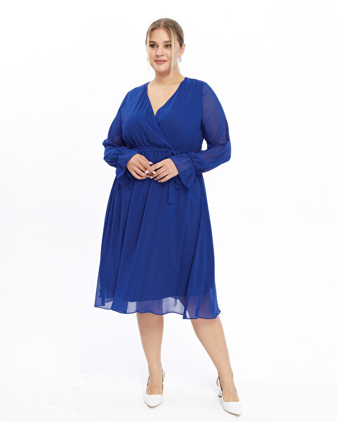 Apsen Büyük Beden Günlük Elbise