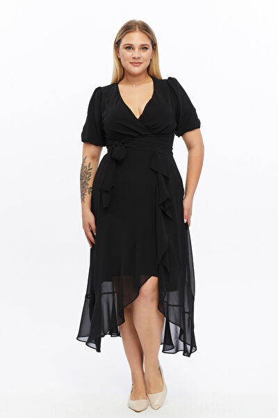 Apsen Büyük Beden Günlük Elbise