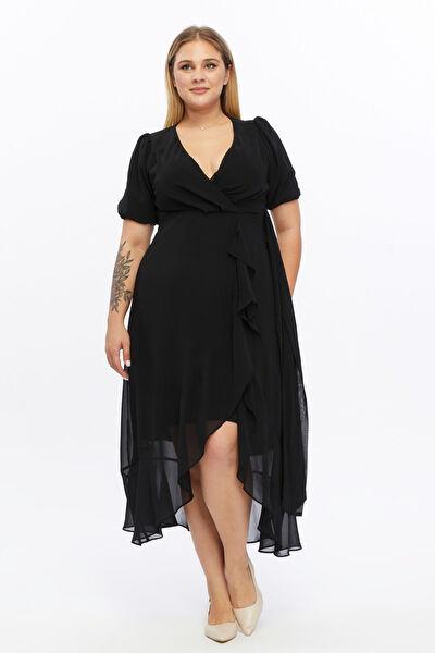 Apsen Büyük Beden Günlük Elbise