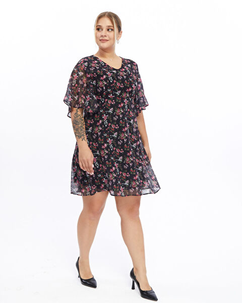 Apsen Büyük Beden Günlük Elbise