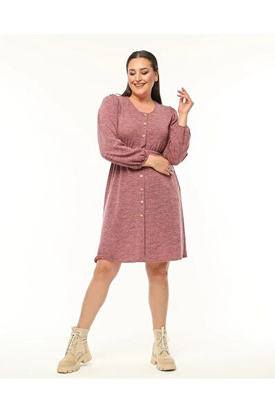 Apsen Büyük Beden Günlük Elbise