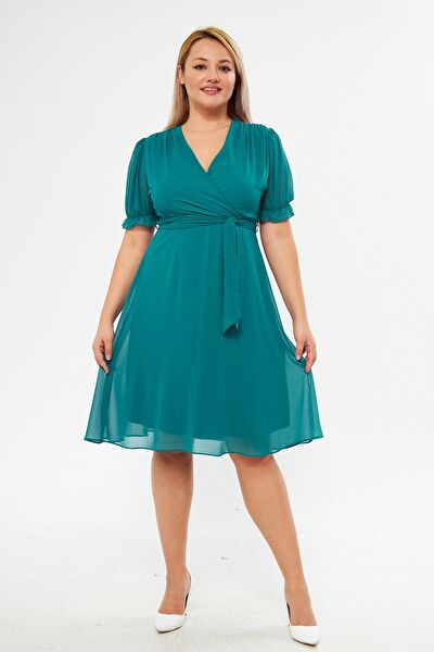 Apsen Büyük Beden Günlük Elbise