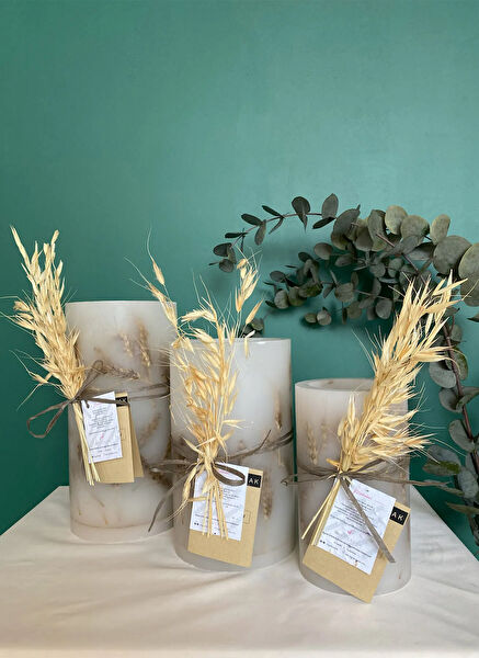 GRİ KOZALAK Şamdan, Mumluk