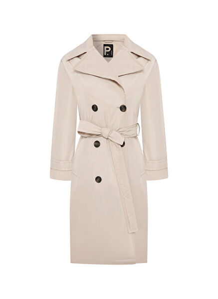 P By Paltoi Kadın Trençkot, Yağmurluk