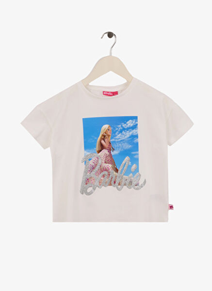 Barbie Kız Çocuk Tişört