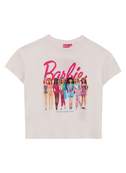 Barbie Kız Çocuk Tişört