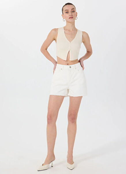 Mustang Kadın Şort, Bermuda, Kapri