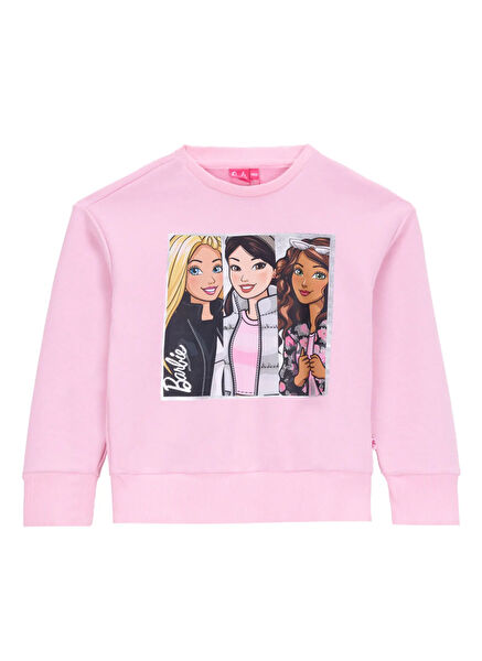 Barbie Kız Çocuk Sweatshirt