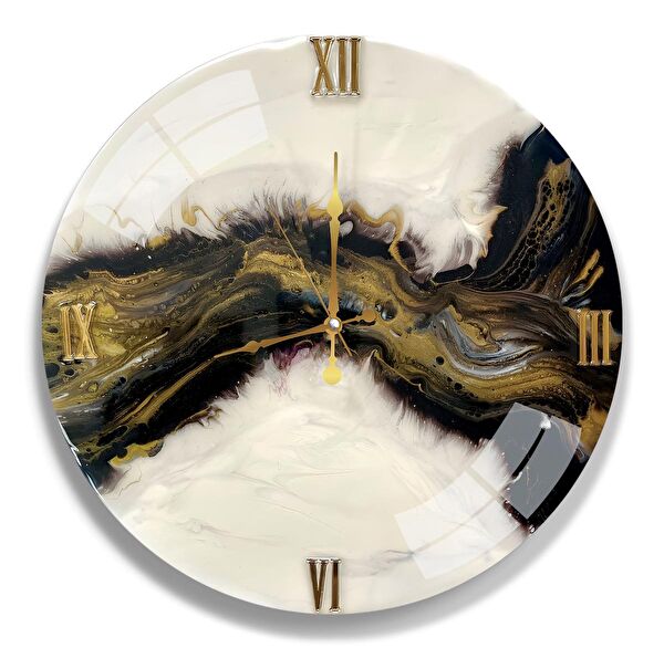 EMYA HOME Dekoratif Duvar Saati