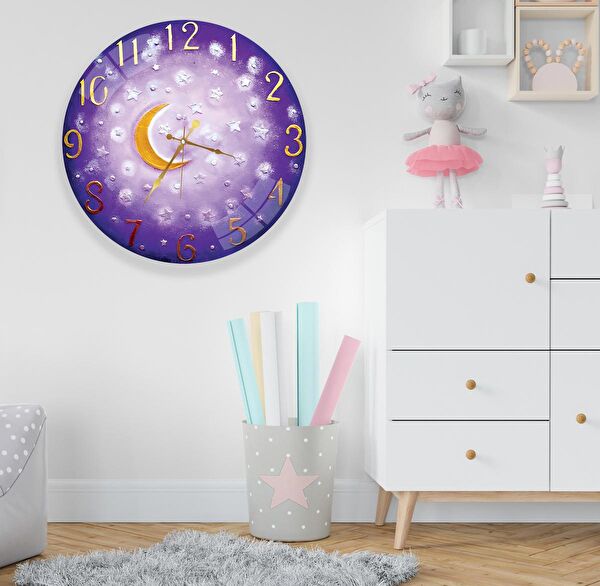 EMYA HOME Dekoratif Duvar Saati