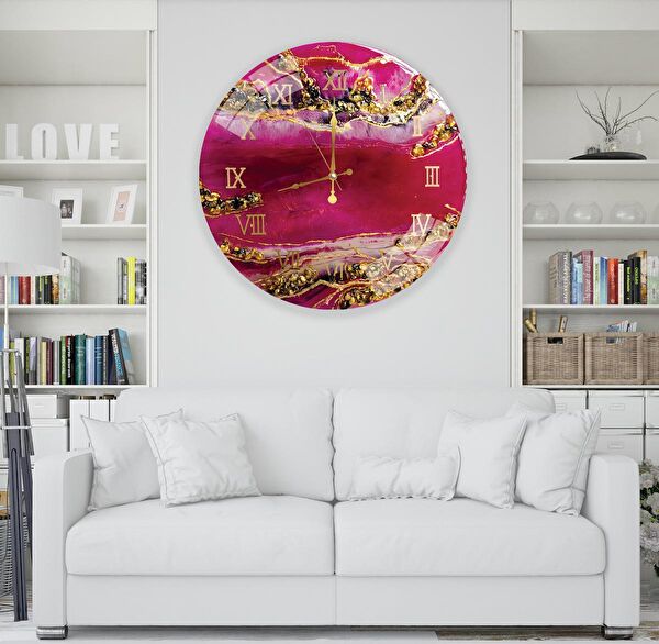 EMYA HOME Dekoratif Duvar Saati