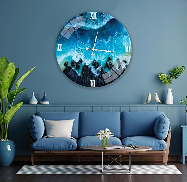 EMYA HOME Dekoratif Duvar Saati