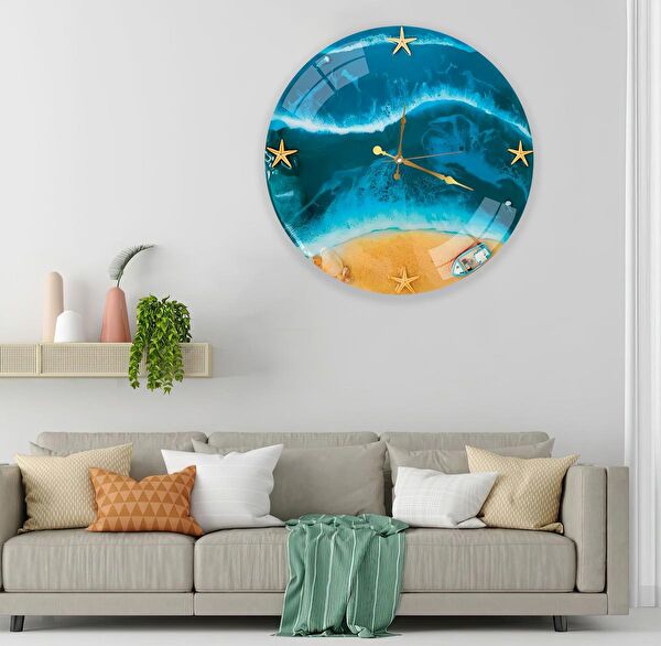 EMYA HOME Dekoratif Duvar Saati