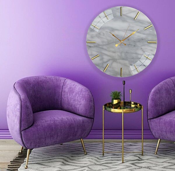 EMYA HOME Dekoratif Duvar Saati