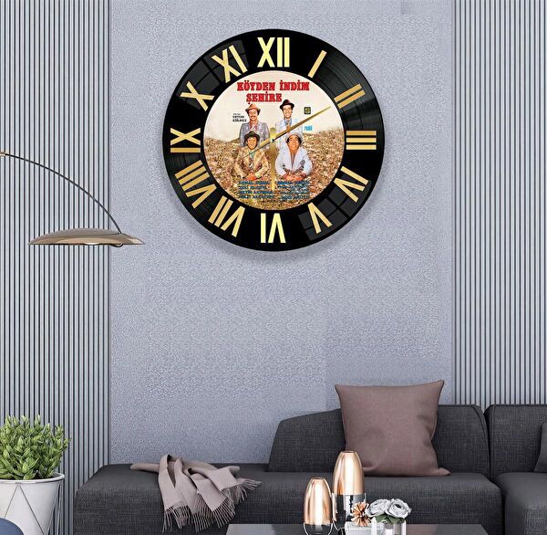 EMYA HOME Dekoratif Duvar Saati