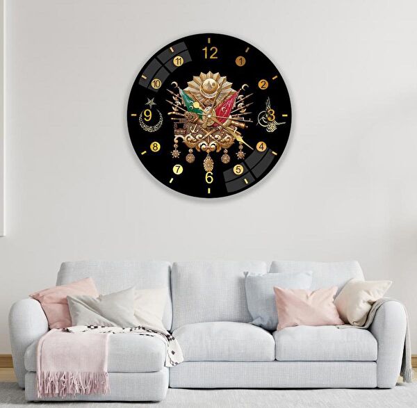 EMYA HOME Dekoratif Duvar Saati