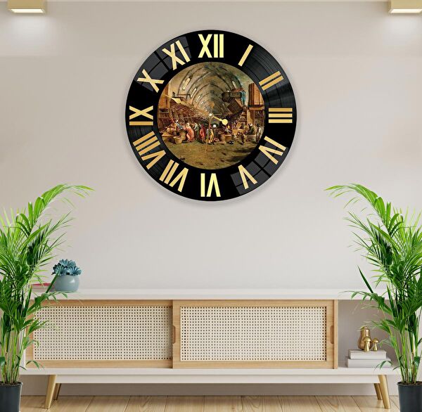 EMYA HOME Dekoratif Duvar Saati