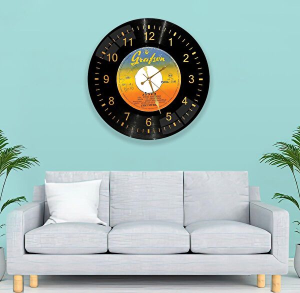 EMYA HOME Dekoratif Duvar Saati