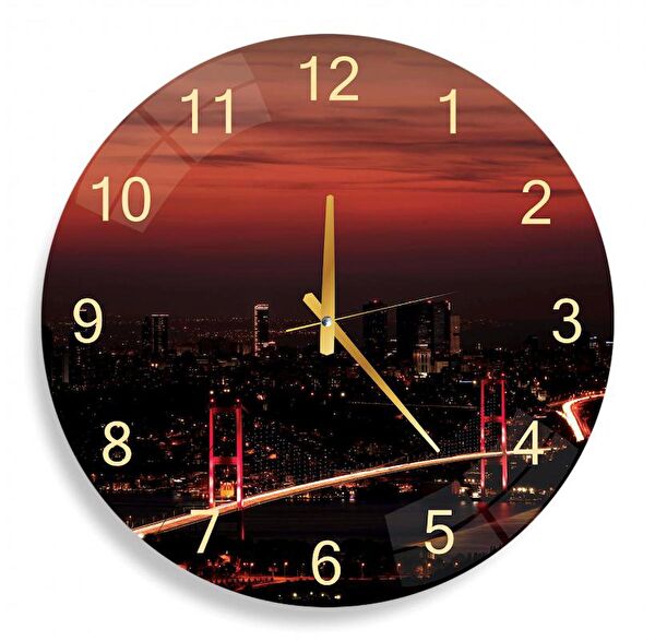 EMYA HOME Dekoratif Duvar Saati