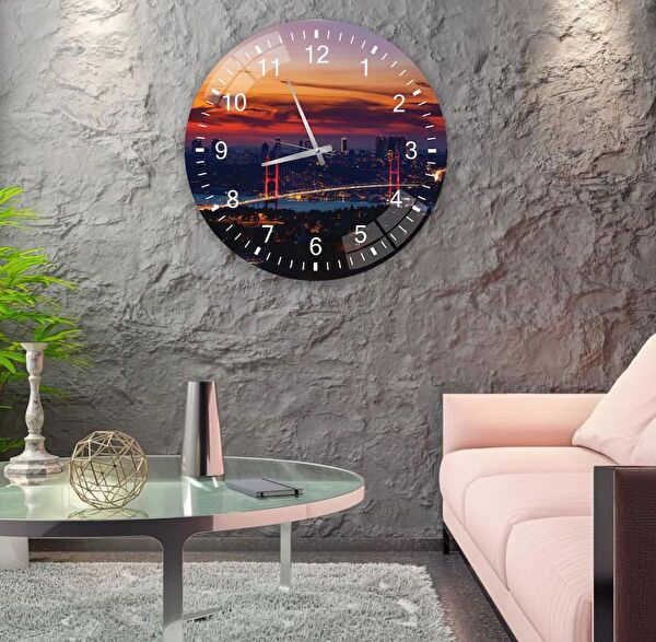 EMYA HOME Dekoratif Duvar Saati