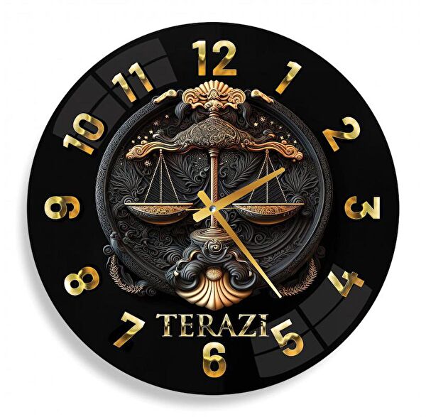 EMYA HOME Dekoratif Duvar Saati