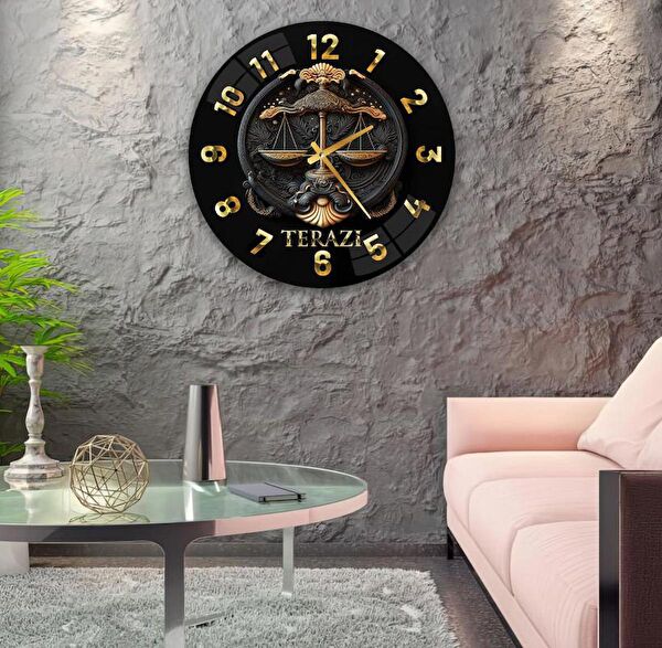 EMYA HOME Dekoratif Duvar Saati