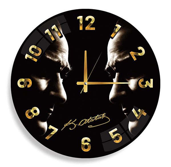 EMYA HOME Dekoratif Duvar Saati