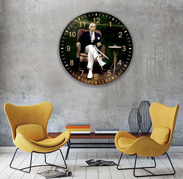 EMYA HOME Dekoratif Duvar Saati