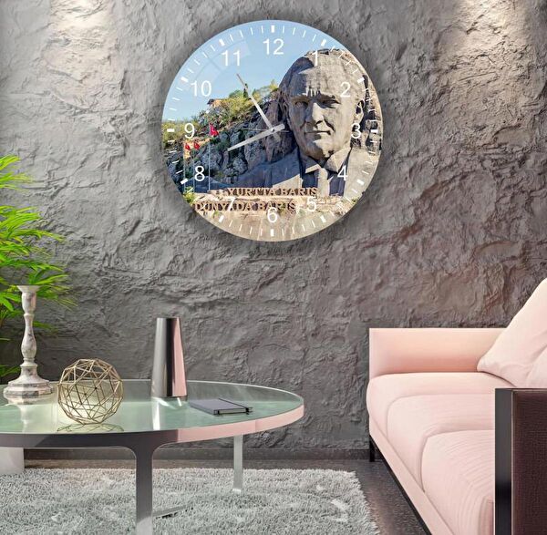 EMYA HOME Dekoratif Duvar Saati