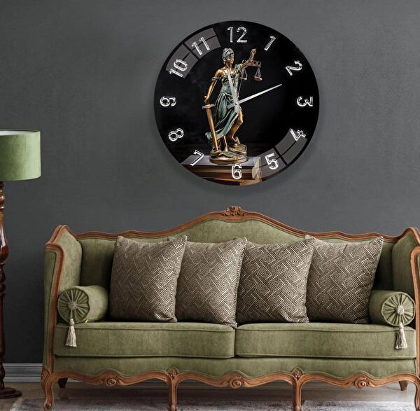 EMYA HOME Dekoratif Duvar Saati