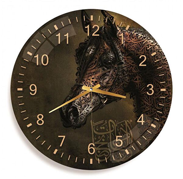 EMYA HOME Dekoratif Duvar Saati