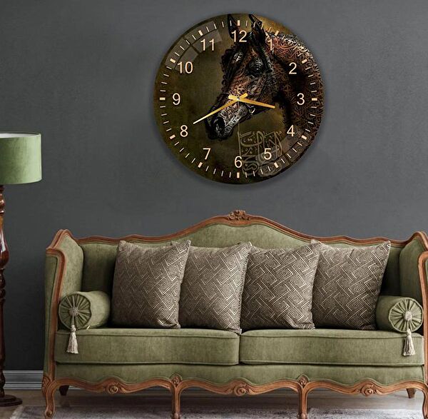 EMYA HOME Dekoratif Duvar Saati