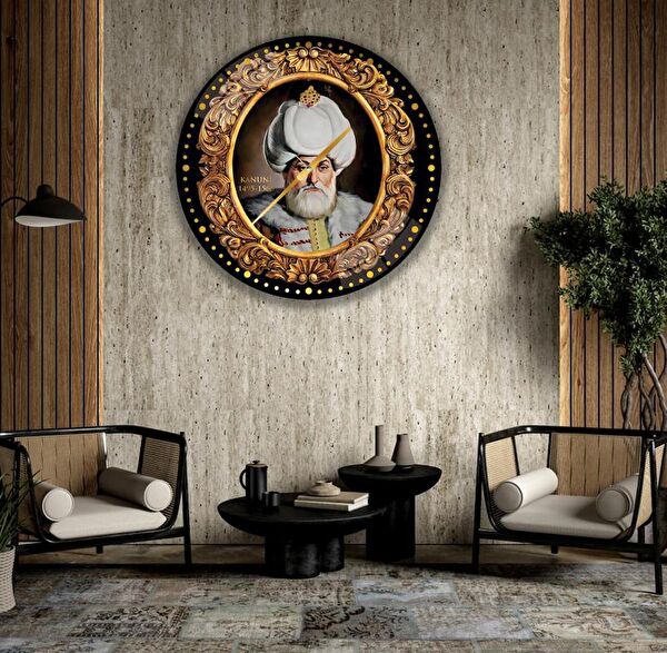 EMYA HOME Dekoratif Duvar Saati