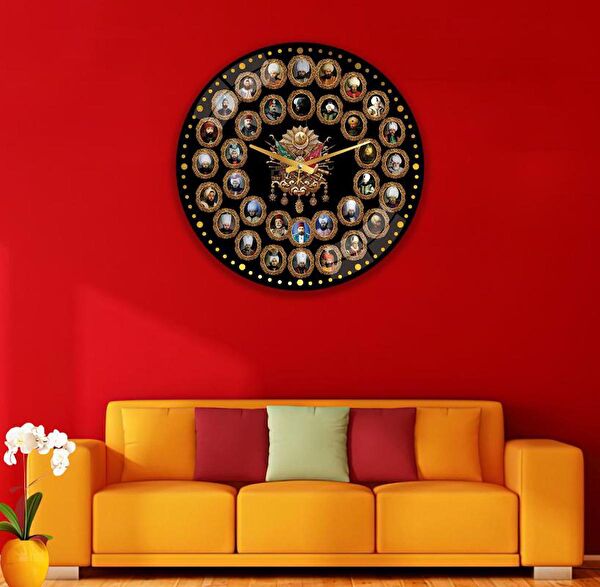 EMYA HOME Dekoratif Duvar Saati